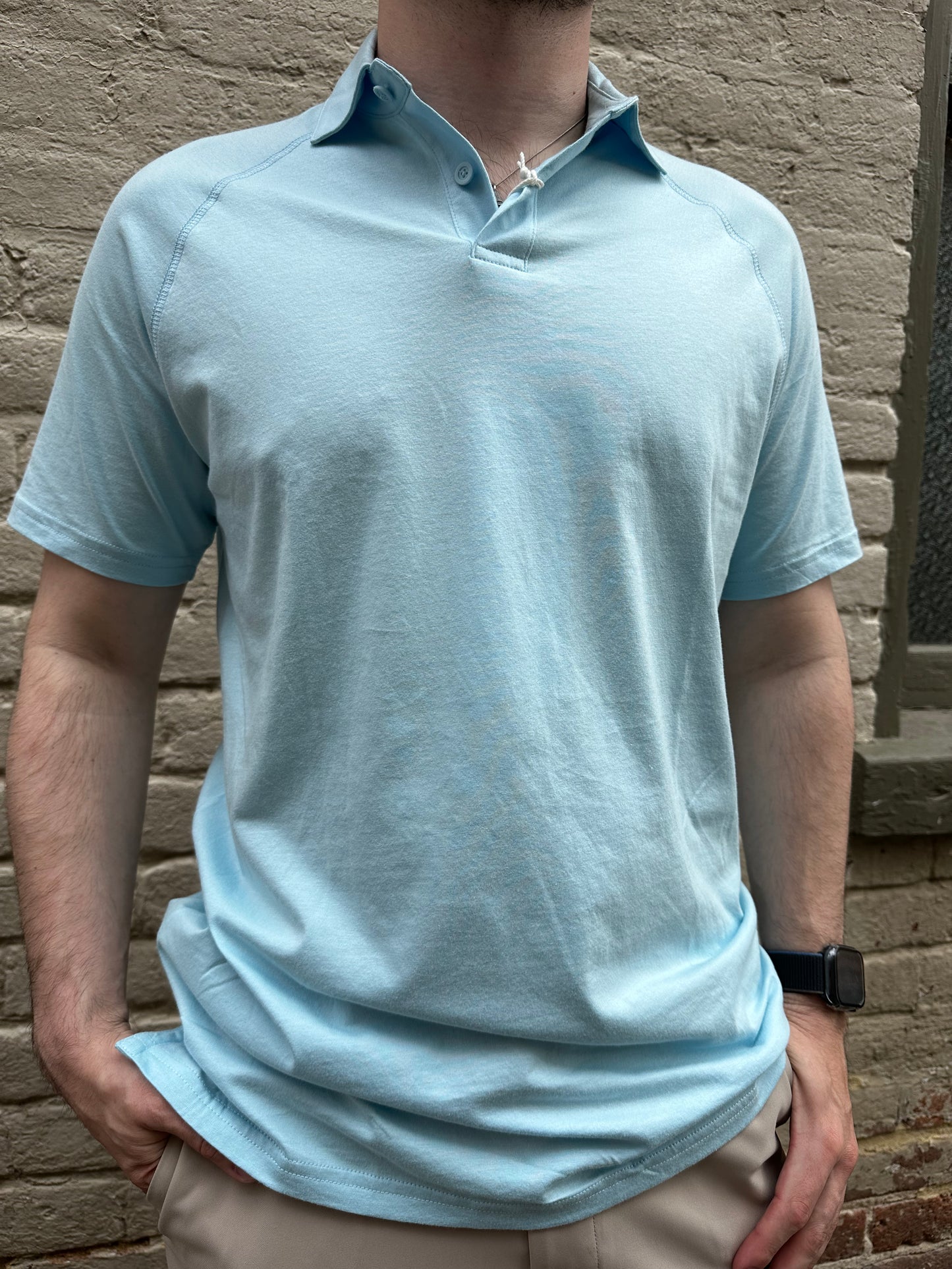 Racquet Performance Polo (Aquamarine)