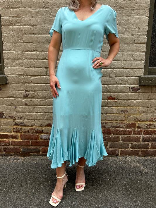 Barrett Dress Aqua