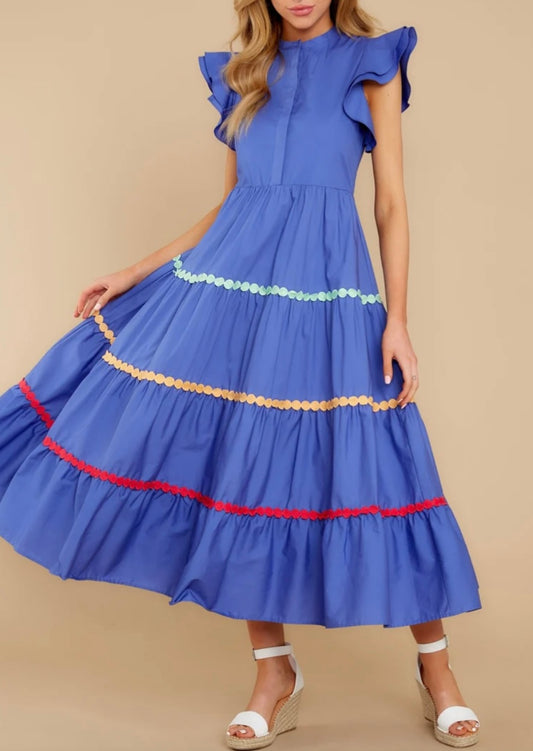 Blue Parrot Napa Dress