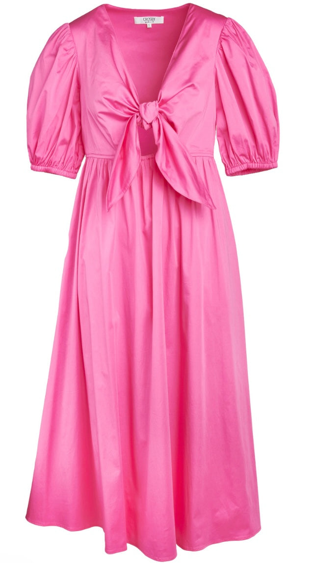 Emilie Dress - Tickled Pink