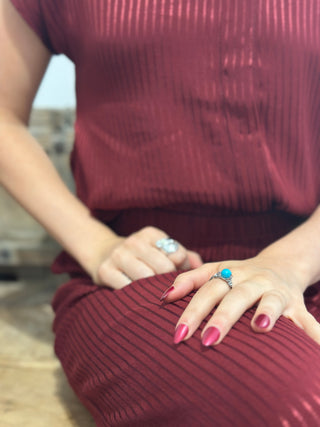 Harmon Satin Stripe Pant