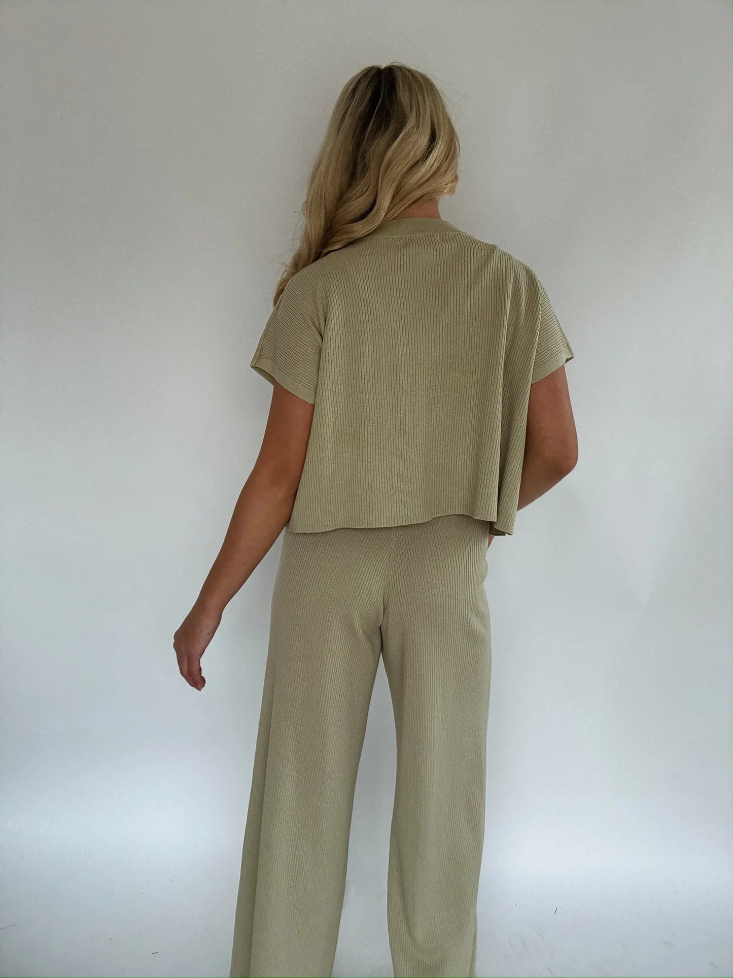 The Leonie Set - Avocado Green