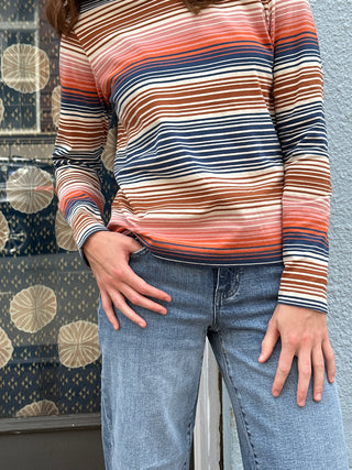 Long Sleeve Deschutes Crew Neck Tee