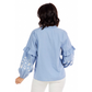 Macauley Embroidered Top - Blue