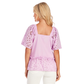 Kieran Eyelet Top - Lavender