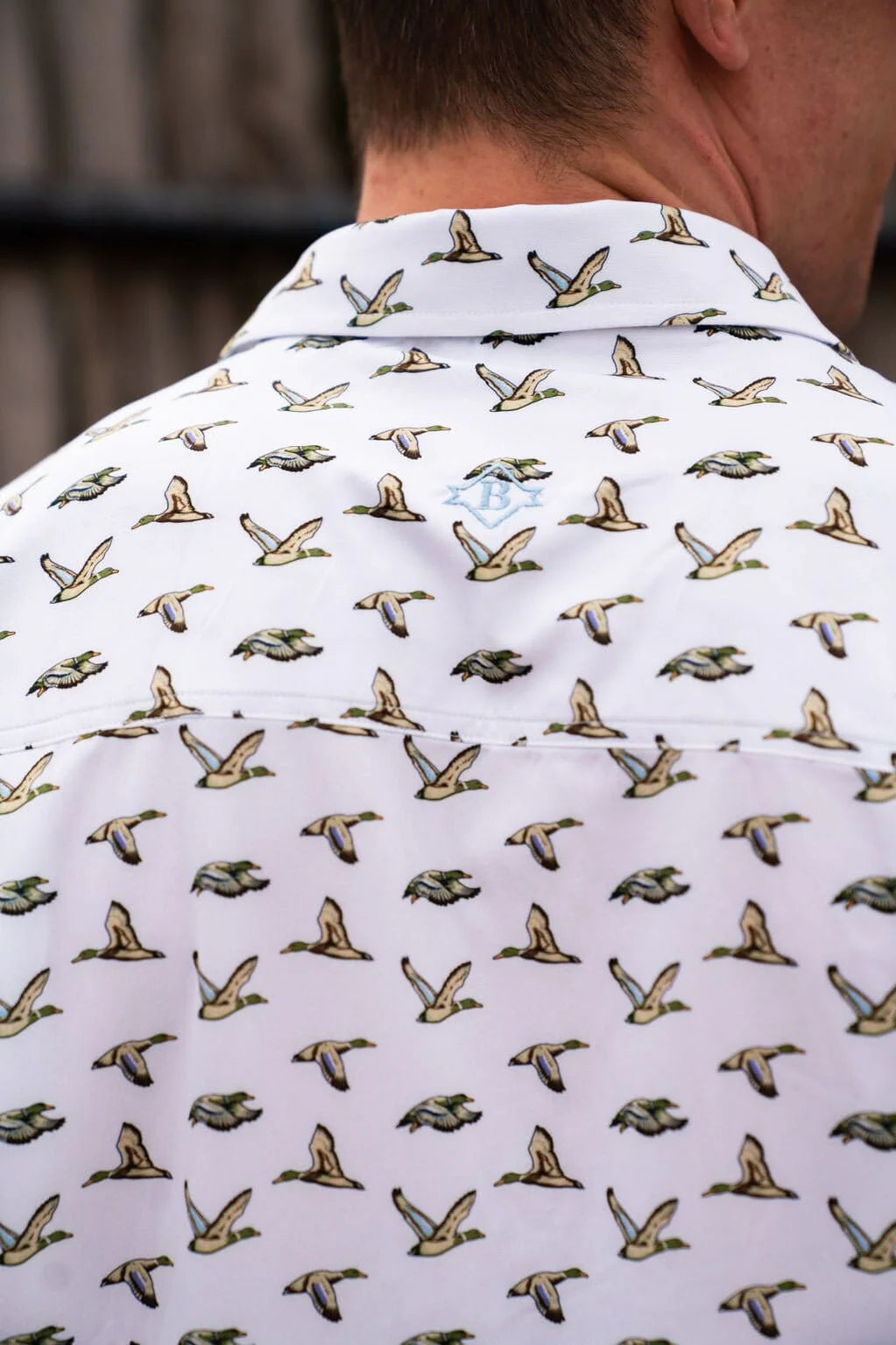 Performance Button-Up - Mallard Ducks