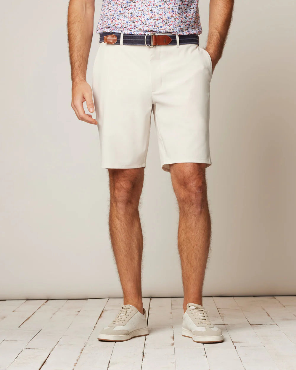 Performance Woven Shorts - Mulligan Stone