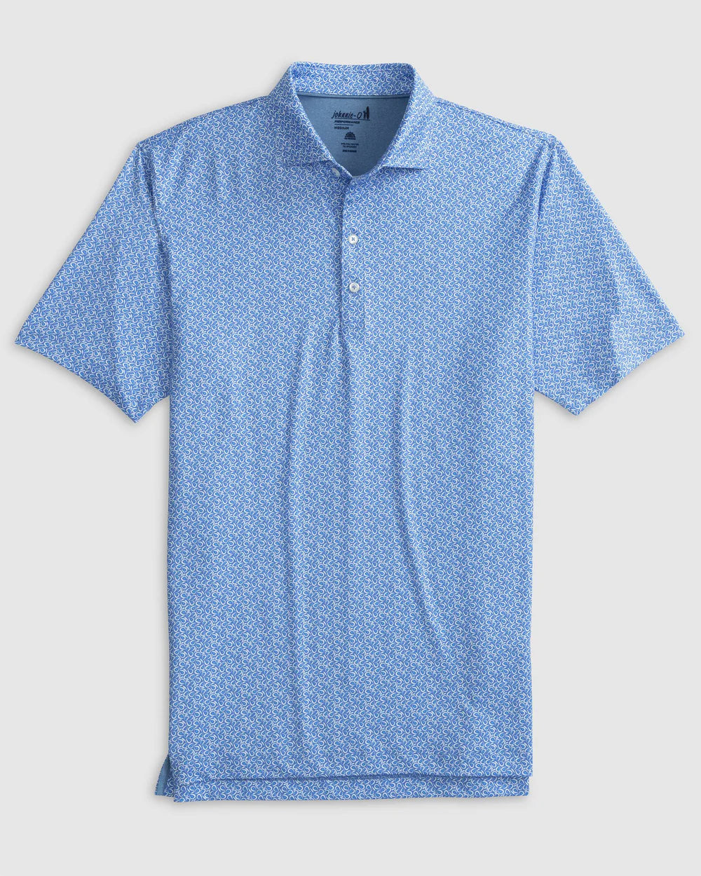 Printed Jersey Performance Polo - Harkins Monsoon