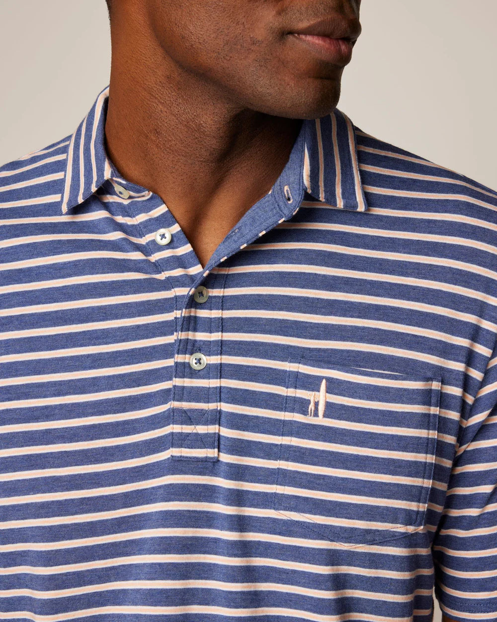 The Original Polo (Matthis Stripe) - Oceanside