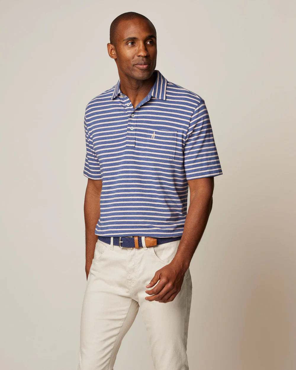 The Original Polo (Matthis Stripe) - Oceanside