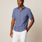 Avin Jersey Knit Button Up Shirt - Lake