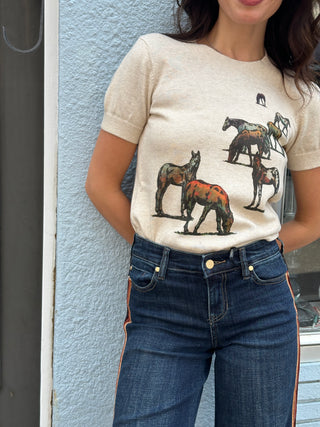 Wild Horse Cotton Sweater