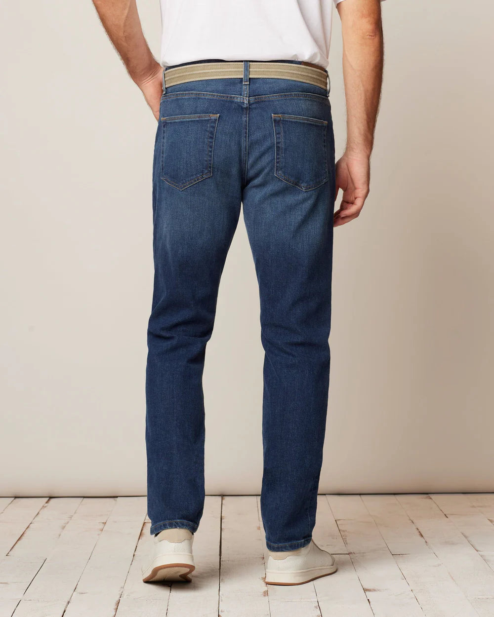 Stretch Cotton 6 Pocket Denim Jean