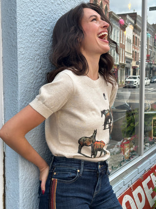 Wild Horse Cotton Sweater