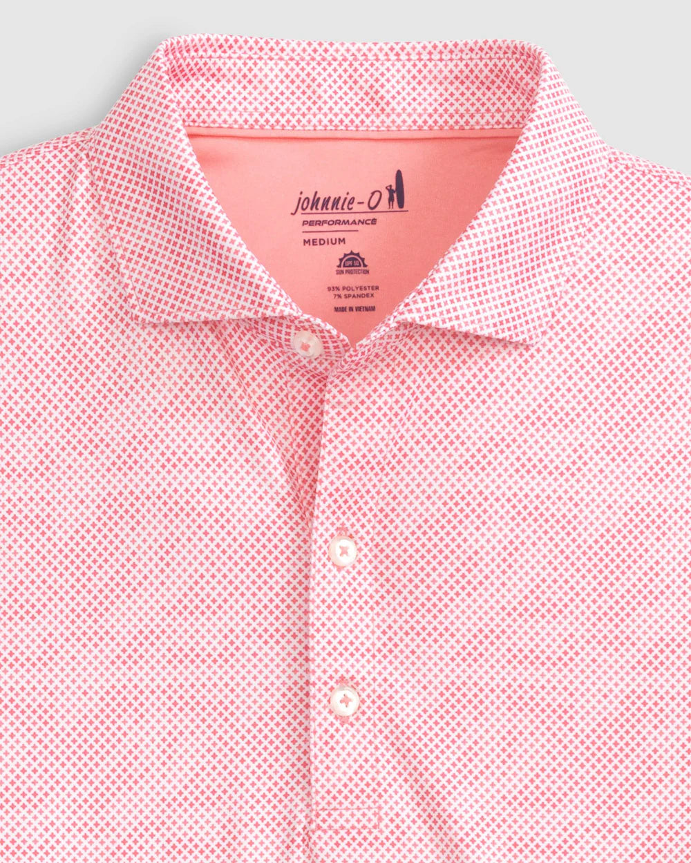 Printed Jersey Performance Polo - Gaston Paloma