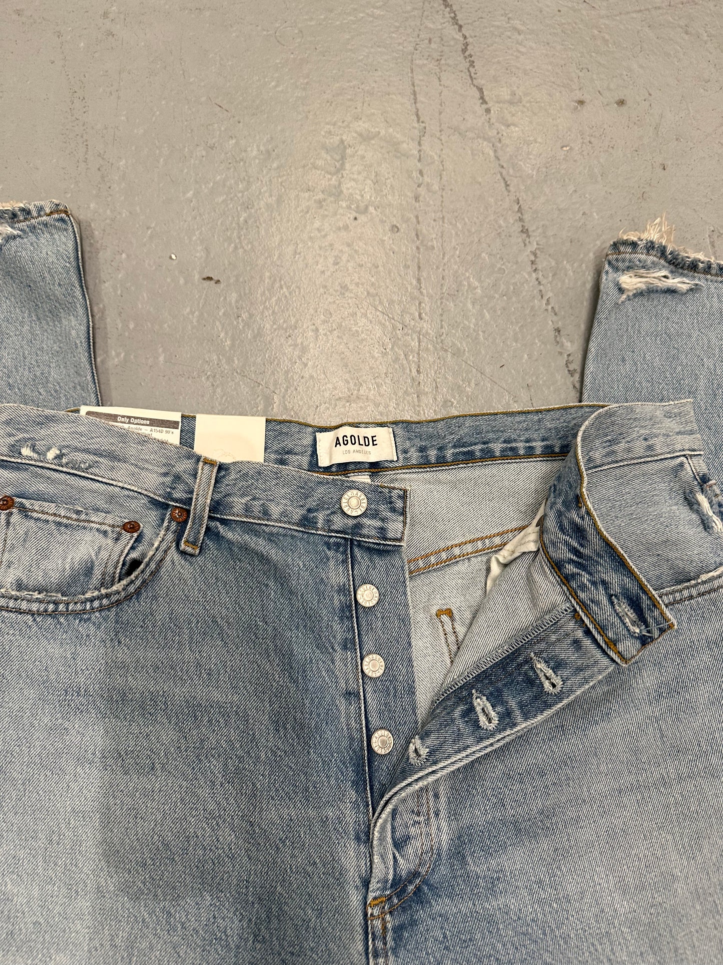 90s Pinched Waist Straight