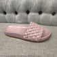 Pink slide sandal
