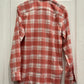 Milton Plaid Intercoastal Flannel Sport Shirt (Heather Mineral Red)