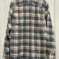 Milton Plaid Intercoastal Flannel Sport Shirt (Heather Dark Denim)