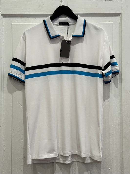 Golf Polo with Stripes