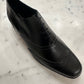 black box calf skin men's shoe