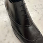 black box calf skin men's shoe