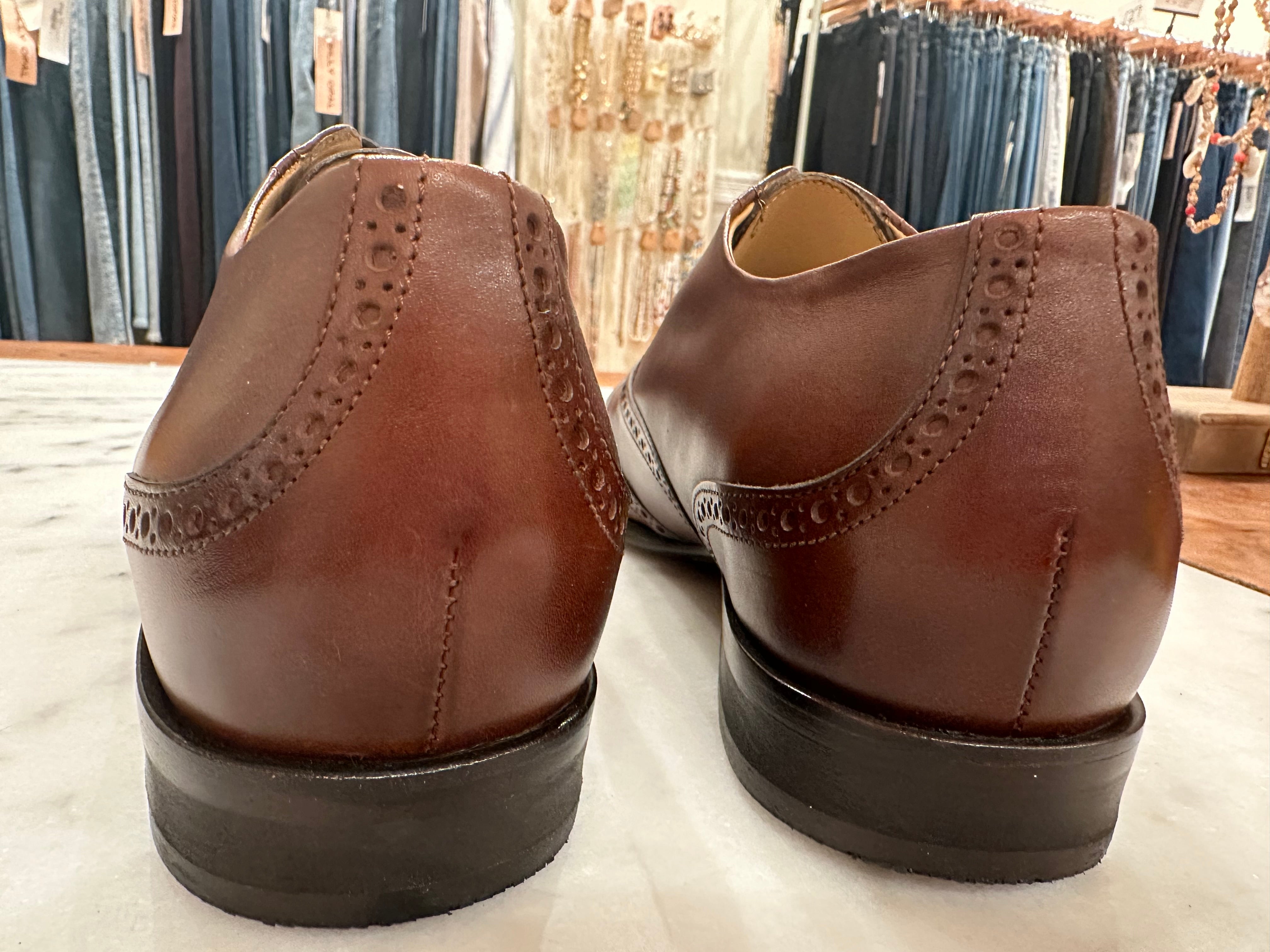 Senna Wingtip Brown