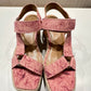 Gylian platform sandal pink tie dye