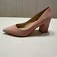 Zala Heel pink suede