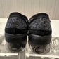 Giada Black Glitter Shoes