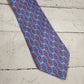 Lobster Print Blue Necktie