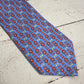 Lobster Print Blue Necktie