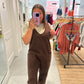 Brown Overalls