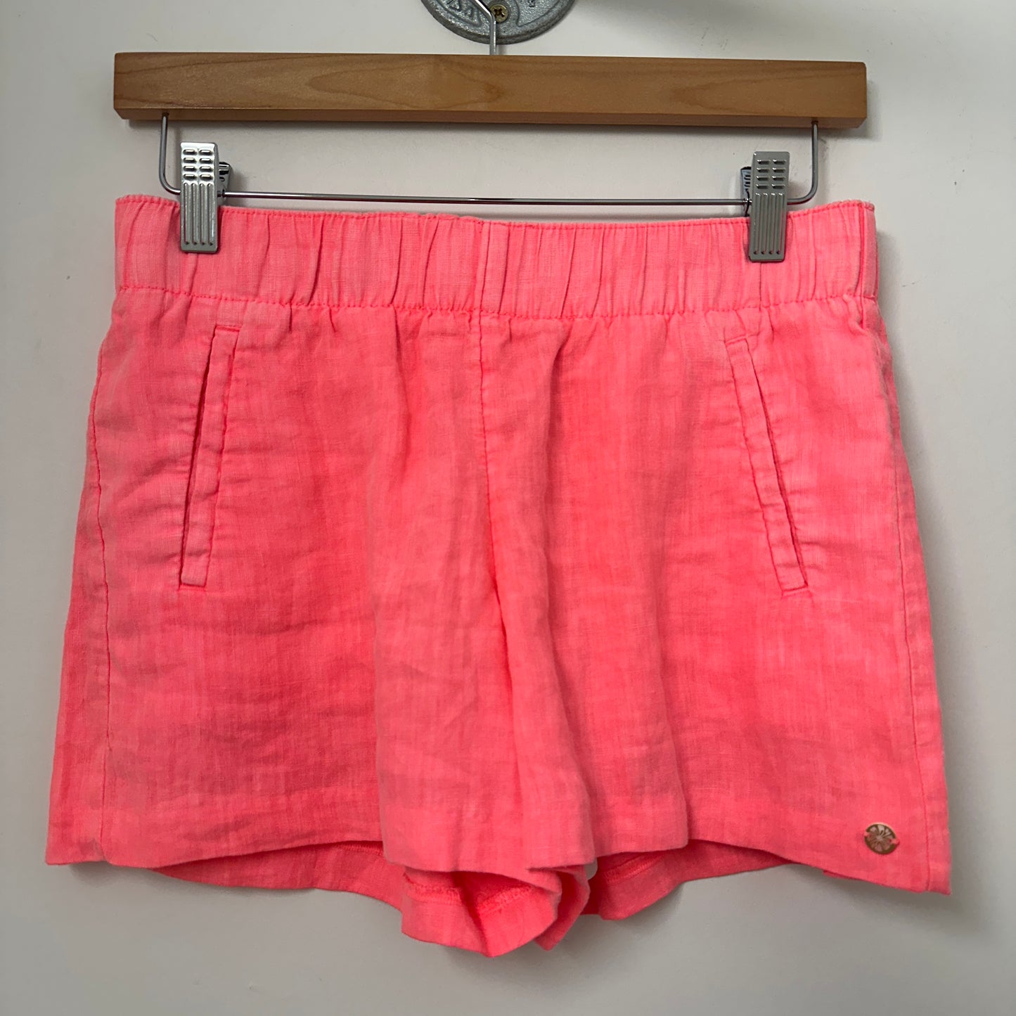 Lilo Linen Short Sunrise Coral