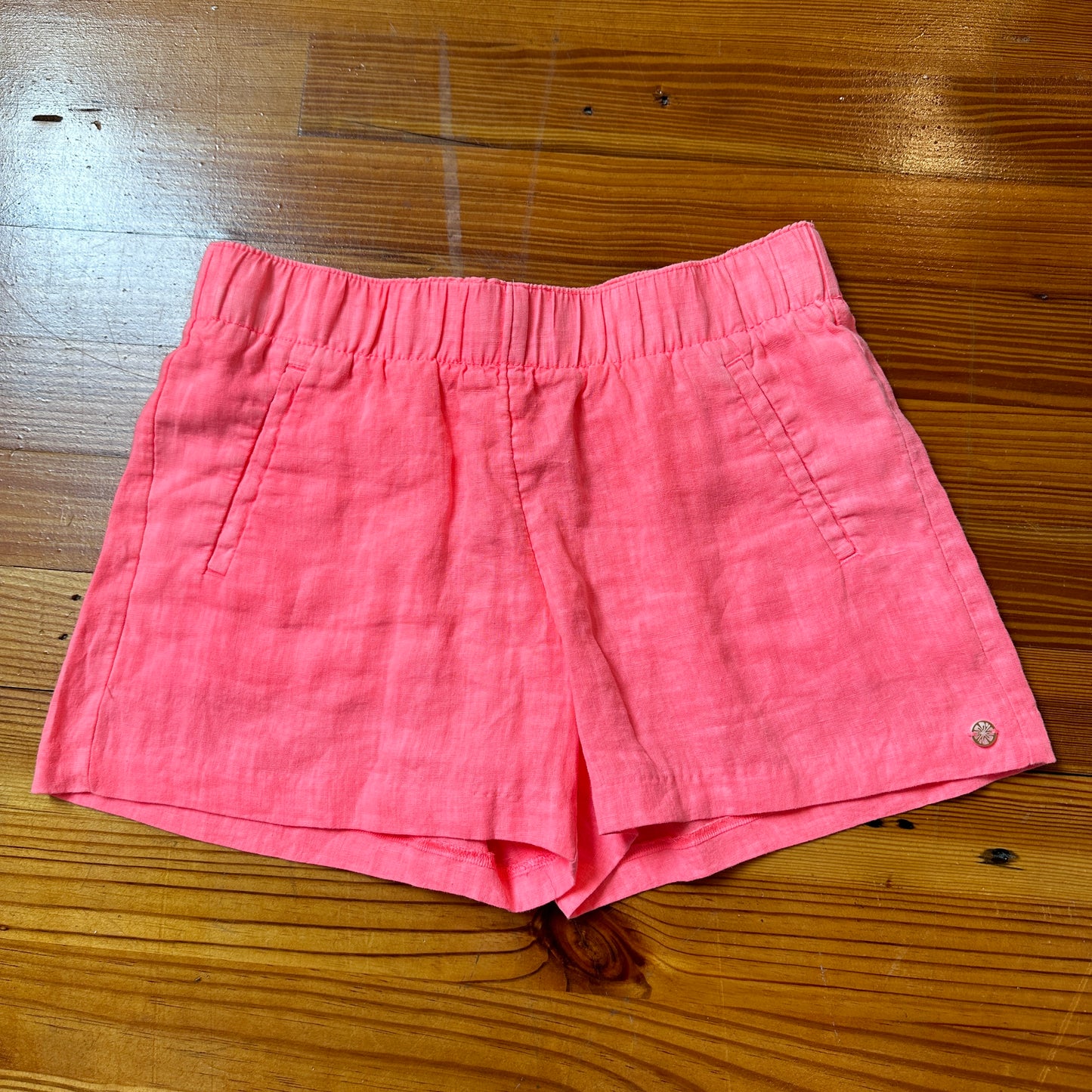 Lilo Linen Short Sunrise Coral