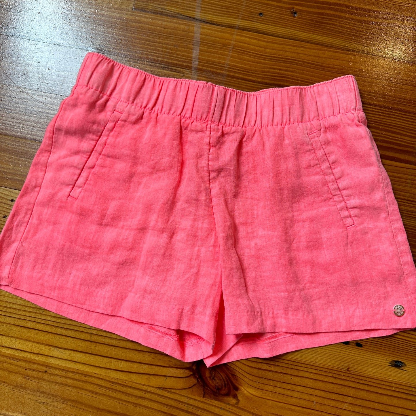 Lilo Linen Short Sunrise Coral