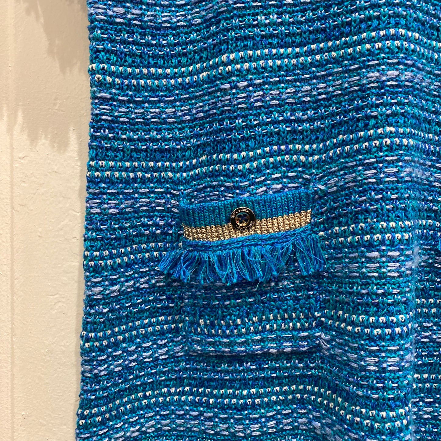Beckington Sweater Dress - (Metallic Tweed)