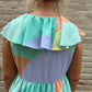 Zuri Dress Sunset Colorblock