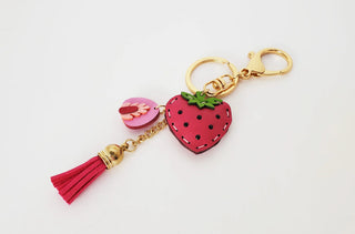 Strawberry Bag Charm