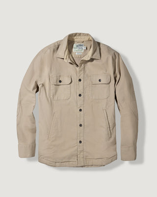 Stretch Twill CPO Shirt Jacket SAND