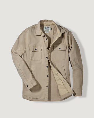 Stretch Twill CPO Shirt Jacket SAND