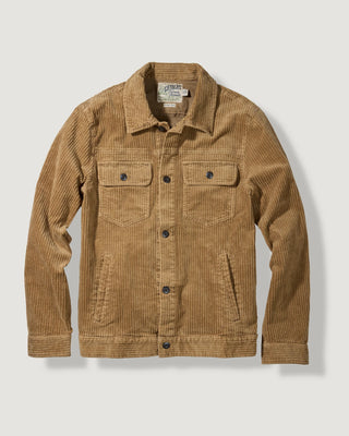 Distressed Corduroy Trucker - Faded Rubber