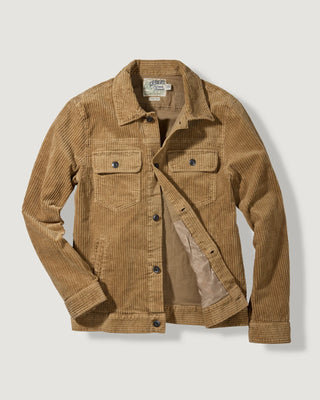 Distressed Corduroy Trucker - Faded Rubber