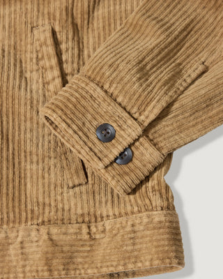 Distressed Corduroy Trucker - Faded Rubber