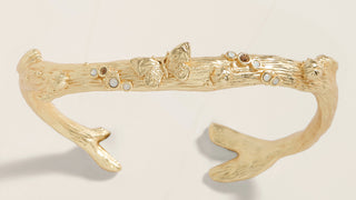 Pine Forest Cuff Gold