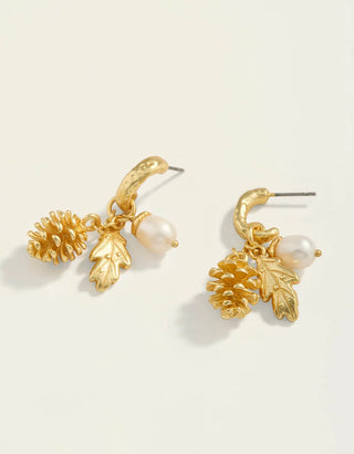 Pine Forest Earring Pearls