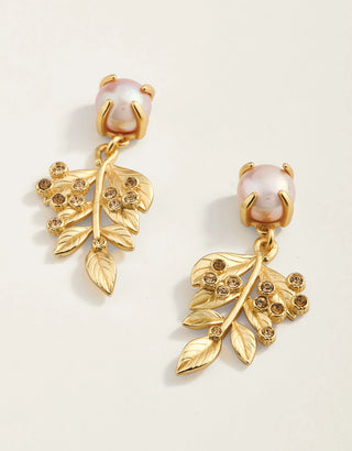 Lowcountry Fall Earrings Bronze