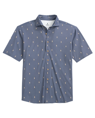 Hula Dance Shirt Sleeve Button Up