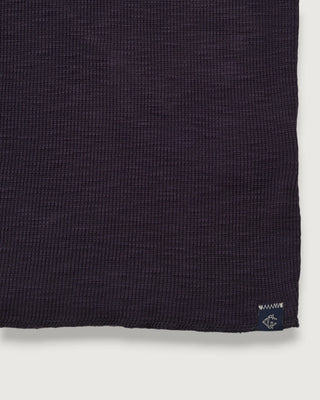 Clint Waffle Cotton Crew Neck