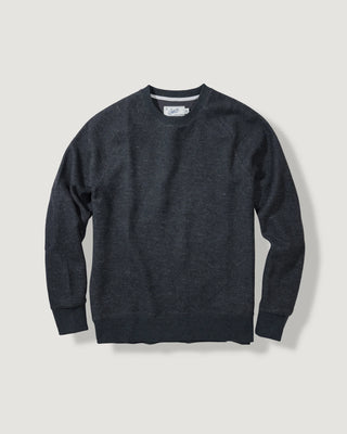 Heather Reverse Fleece Crew Charcoal Heather